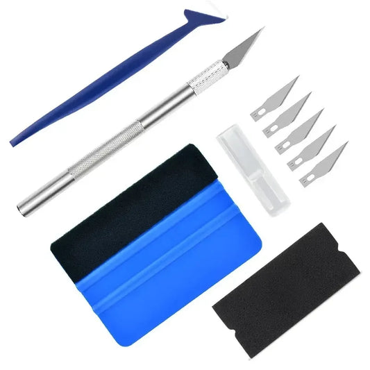 Kit de herramientas para colocar vinilos adhesivos, polarizados, entre otros
