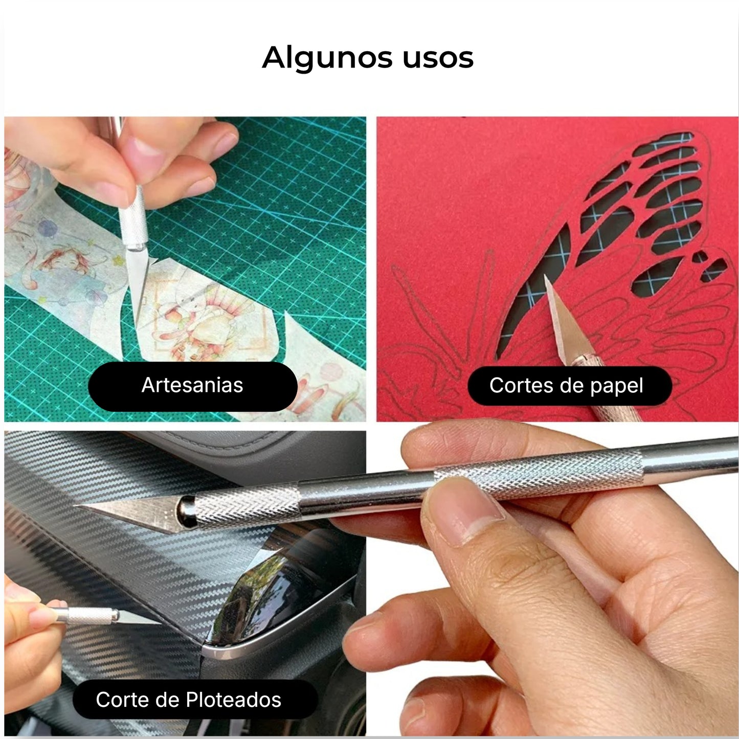 Kit de herramientas para colocar vinilos adhesivos, polarizados, entre otros
