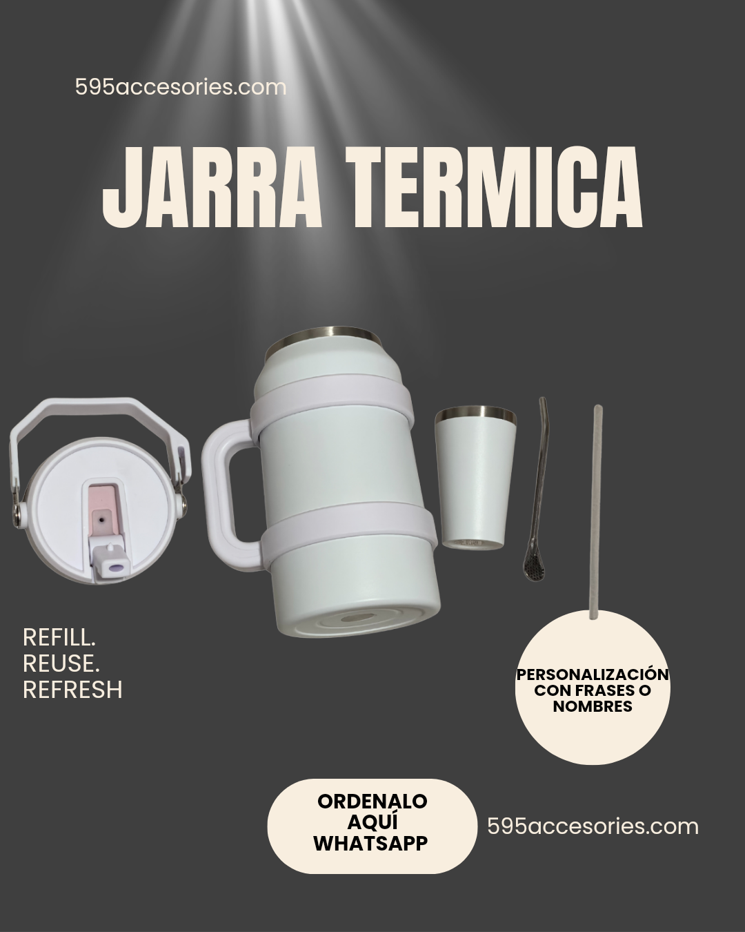 Jarras Térmicas - Termos para Agua fria